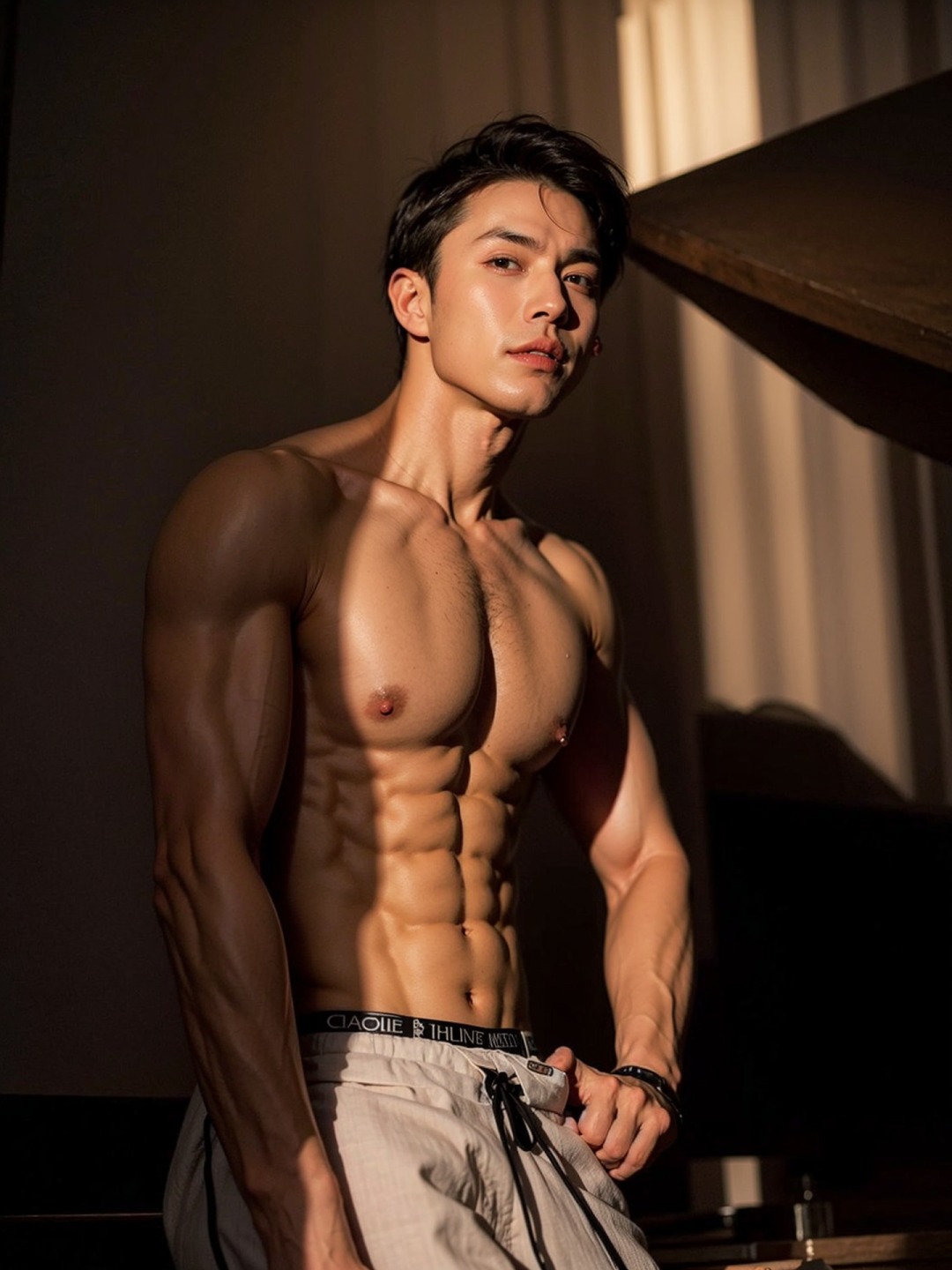 荷尔蒙肌肉男-宝藏郎资源网