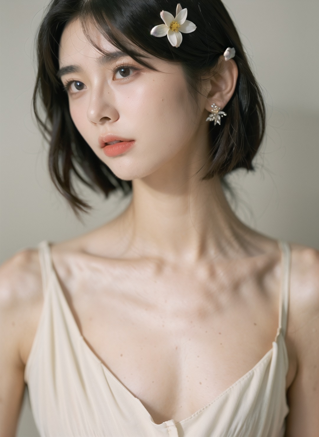 人像光影摄影真实美女少妇