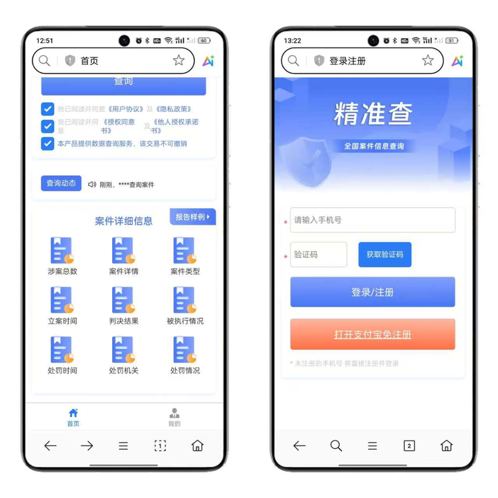 图片[2]-个人/企业司法涉诉涉案背调查询系统源码
